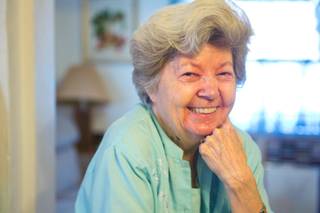 Jean Bennett, a former assistant to Platters manager Buck Ram, is photographed in her home Friday, Aug. 10, 2012.